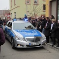 Mercedes Police Car